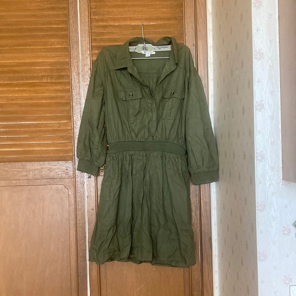 American eagle green dress